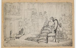 Forfeits, 1880 (penna och bläck på papper)