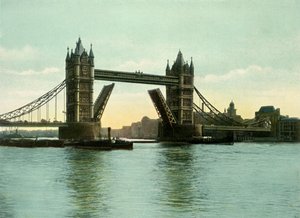 Tower Bridge, c1900-talet.