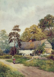 En lantlig stuga av F.H. Tyndale