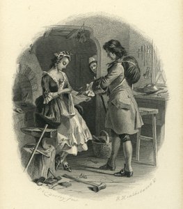 Barnaby Rudge: Dolly Varden och Joe Willet