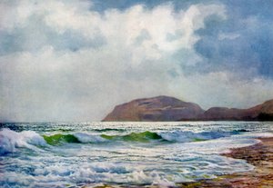 En stormig dag nära Llandudno, Wales, 1924-1926