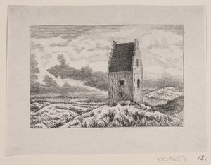Den sandade kyrkan på Skagen av F. Hendriksen