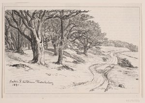 Från Hestehaven, Frederiksborg av F. Hendriksen