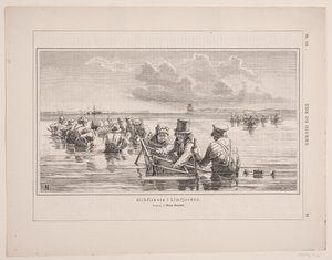 Sportfiskare i Limfjorden av F. Hendriksen