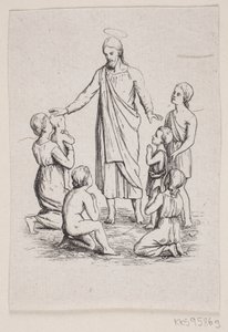 Kristus och de små barnen av F. Hendriksen