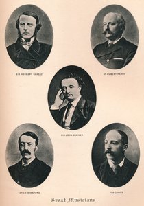 Stora musiker - Tavla XI, c1880, 1895