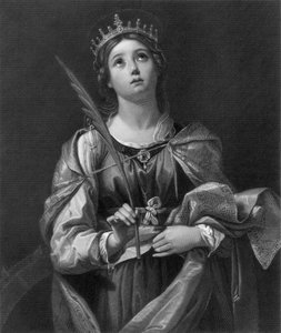 St Catherine, 1800-talet. av F Knolle