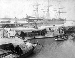 Bengalfloden, Indien, 1905-1906.