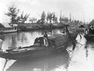 Båtar, Alipore, Indien, 1905-1906