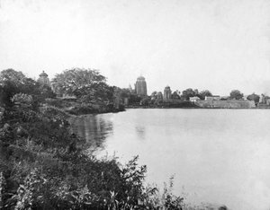 Lingaraj-templen, Bhubaneswar, Orissa, Indien, 1905-1906.
