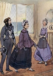 Illustration för David Copperfield (litho i färg) av F. M. B. Blaikie