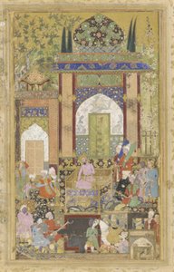 Babur får en hovman, 1580-85