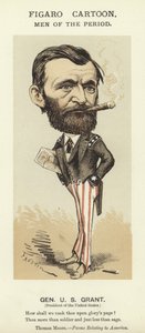 Karikatyr av Ulysses S Grant