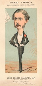 Lord George Hamilton, M.P., c1870 av Faustin