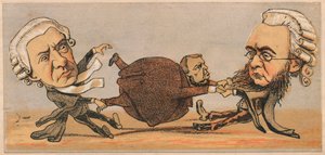 Mr Hawkins, Q.C. & Dr. Kenealy Q.C., 1874 av Faustin
