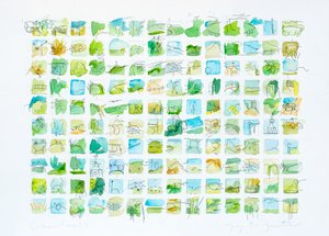 Chartwell, 2020 (akvarell och tusch på papper) av Faye Bridgwater