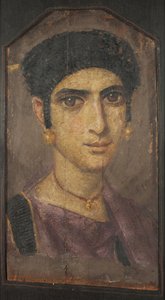 Porträtt av en ung dam, 2:a århundradet. AD av Fayum mummy portraits