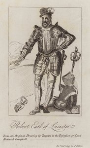 Robert Dudley av Federico (after) Zuccari or Zuccaro