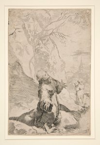 Saint Francis tar emot Stigmata av Federico Barocci
