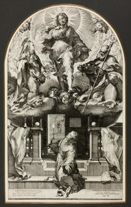 Den helige Franciskus vision av Federico Barocci