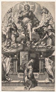 Den helige Franciskus vision av Federico Barocci