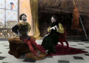 Macchiavelli och Borgia - Första intervjun med Machiavelli (Nicolas Machiavel