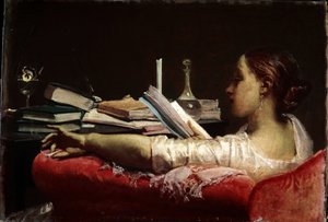 The Reader (olja på duk