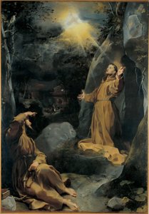 Sankt Franciskus av Assisi får stigman av Federico Fiori Barocci or Baroccio