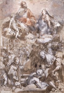 Madonna del Popolo, av Federico Fiori Barocci or Baroccio