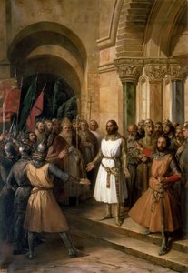 Valet av Godfrey av Bouillon till kung av Jerusalem den 23 juli 1099
