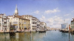 Canal Grande, Venedig, 1883