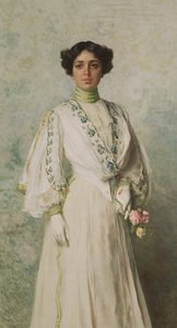 Porträtt av Giulia Rosaitricca av Federigo Andreotti