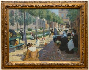 Antwerp Square i Paris av Federigo Zandomeneghi