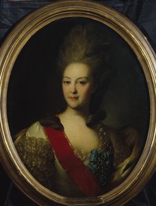 Porträtt av kontinans Ekaterina Nikolaevna Orlova 1758-1781, sid. 1779