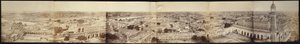 (Panorama of Lucknow, tagen från Kaiserbagh Palace) av Felice Beato