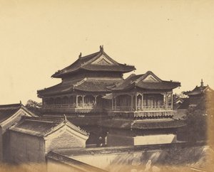 Konfucius -templet, Pekin, oktober 1860