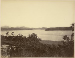 Utsikt från Fort Monocacy med Fort McKee i fjärran av Felice Beato