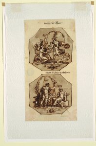 Bacchus födelse; Bankett av Bacchus och Ariadne