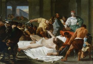Delilas svek och Simsons fängelse av filistéerna, 1784