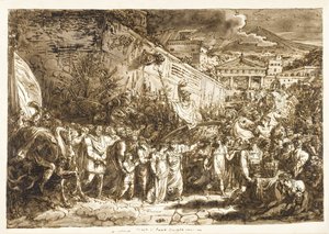 Paulus Emilius triumf av Felice Giani