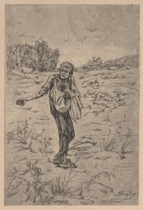 Liknelsernas sår (etsning) av Félicien Rops