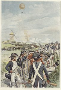 Slaget vid Fleurus av Felicien baron de Myrbach-Rheinfeld