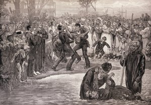 Negro Baptism in the United States, från 