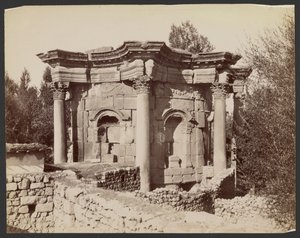Baalbek, Venustemplet av Félix Bonfils
