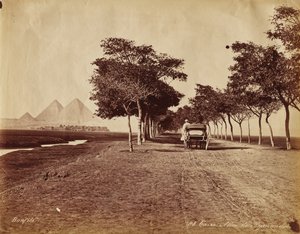 Kairo. Pyramidernas gränd