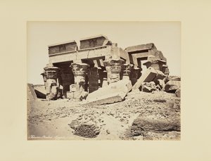 Koum-Ombos (Egypten) av Félix Bonfils