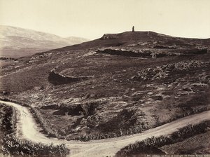 Pnyzberget eller de trettio tyrannernas berg, Aten av Félix Bonfils