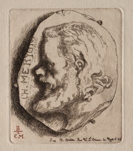 Charles Meryon av Felix Bracquemond