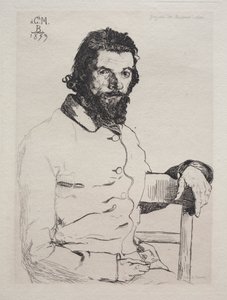 Charles Méryon av Felix Bracquemond