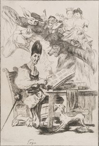 Don Quijote, 1860 av Felix Bracquemond